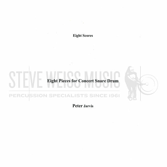 Jarvis-Eight Pieces for Concert Snare Drum-SD