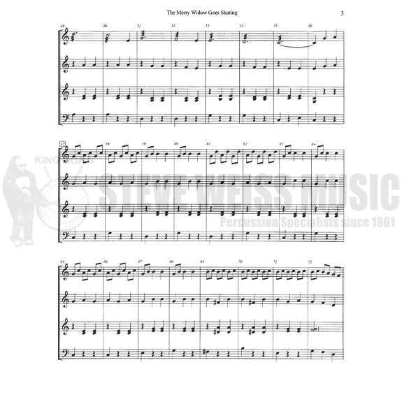 Jeanne (arr.)-Merry Widow Goes Skating, The (SP)-2-4 mall. inst.