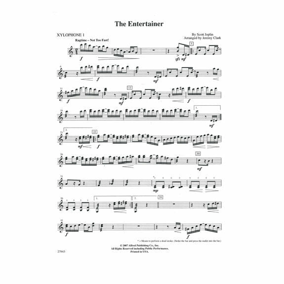 Joplin-Entertainer, The arr. Clark (SP)-2X/3M/CB