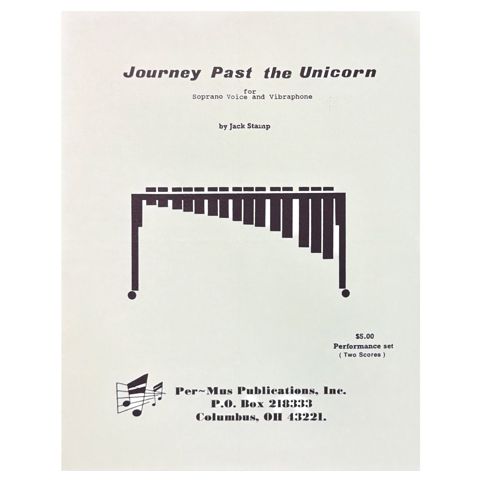 Journey Past the Unicorn by Jack Stamp Cover page