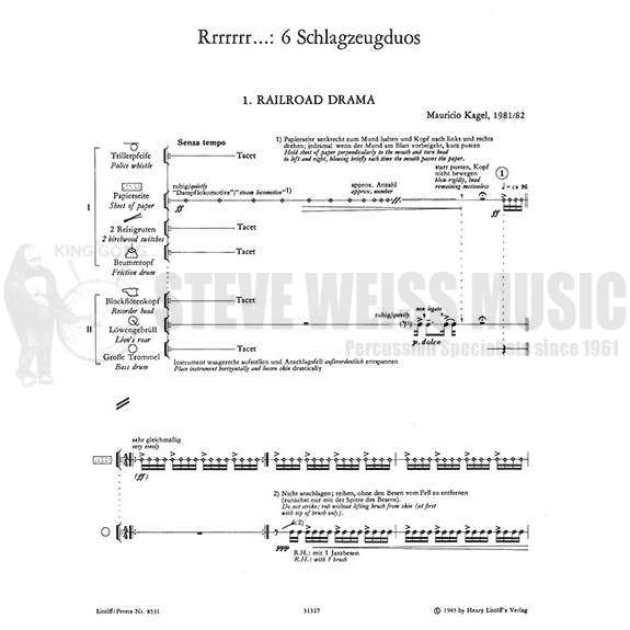 Kagel-Rrrrrrr...(S) (W/Tape)