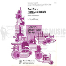 Keezer-For Four Percussionists-P/DS/B/X/M/V/4T