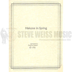 Keezer-Hakone in Spring (SP)-B/V/X/4M/FL