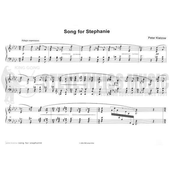 Klatzow-Song for Stephanie-M