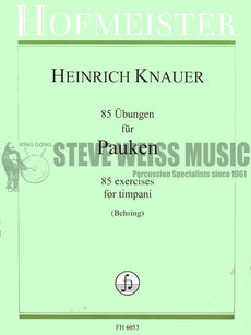 Knauer-85 Ubungen fur Pauken
