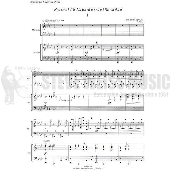 Kopetzki-Concerto for Marimba (SP)-M/PN red.