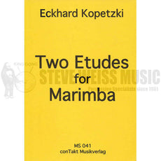 Kopetzki-Two Etudes for Marimba-M