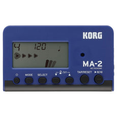 Korg MA-2 Metronome- Blue Front View
