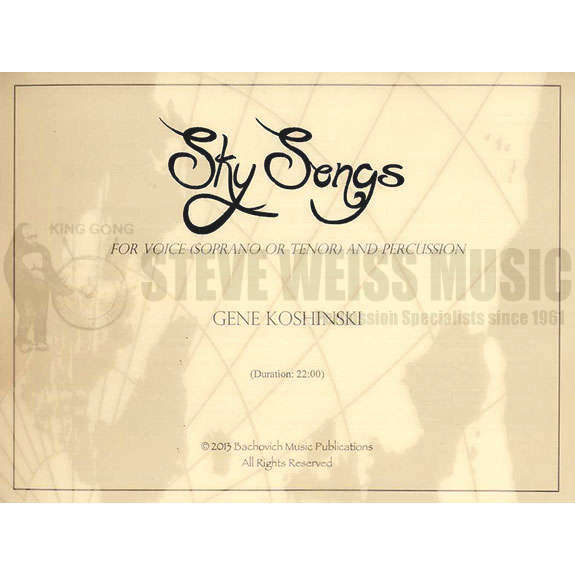 Koshinski-Sky Songs (2S)-V/Cro./P/SVX or TVX