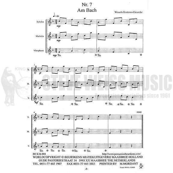 Kostowa-Giesecke-10 Characteristic Duos/Trios (SP)-V/X/M/P