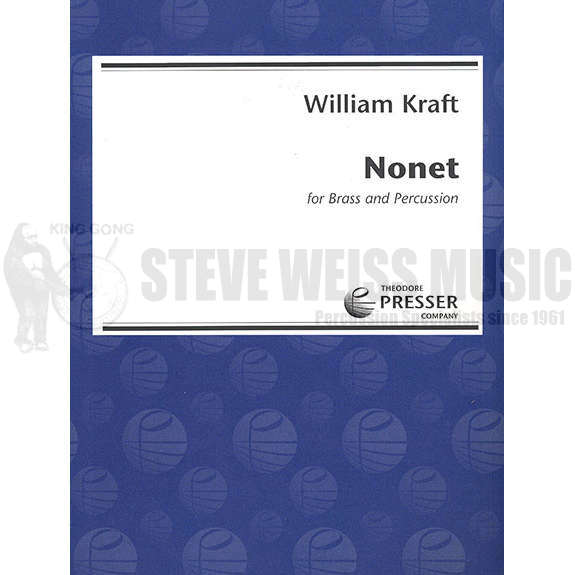 Kraft-Nonet for Brass and Percussion-P/X/B/V/C/5T-Brass Quintet