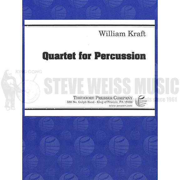 Kraft-Quartet for Percussion (SP)-P/V/4T