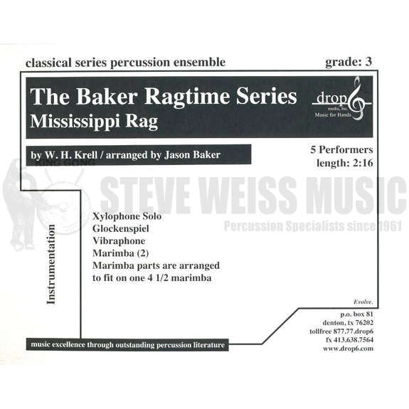 Krell-Mississippi Rag arr. Baker (SP)-B/V/X/2M