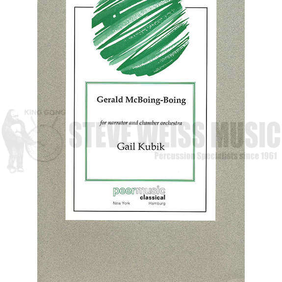Kubik-Gerald McBoing Boing SCORE ONLY