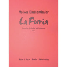 La Furia Volker Blumenthaler