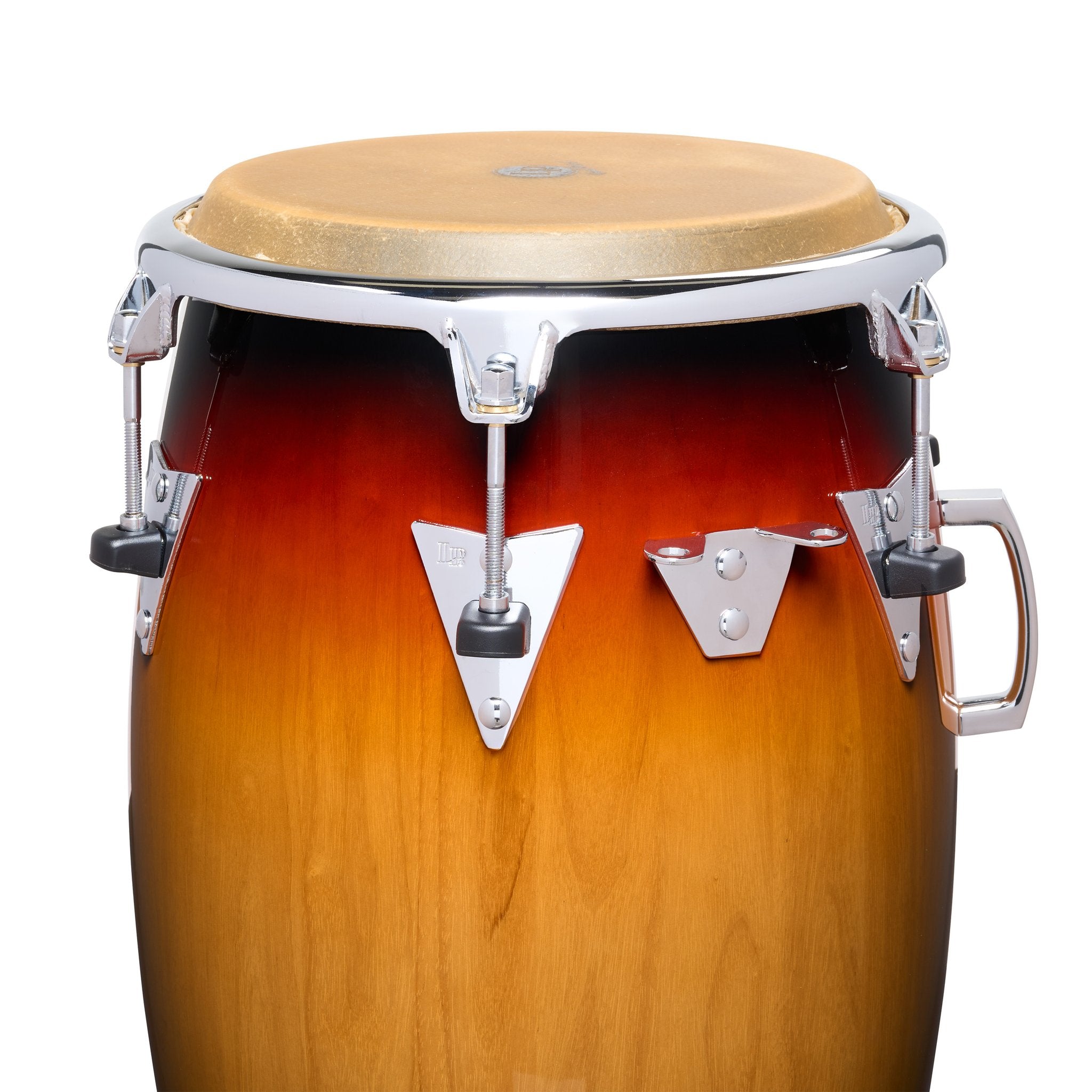 LP Classic Top-Tuning Wood Conga with Chrome Hardware - 11.75" - Vintage Sunburst - Image 4