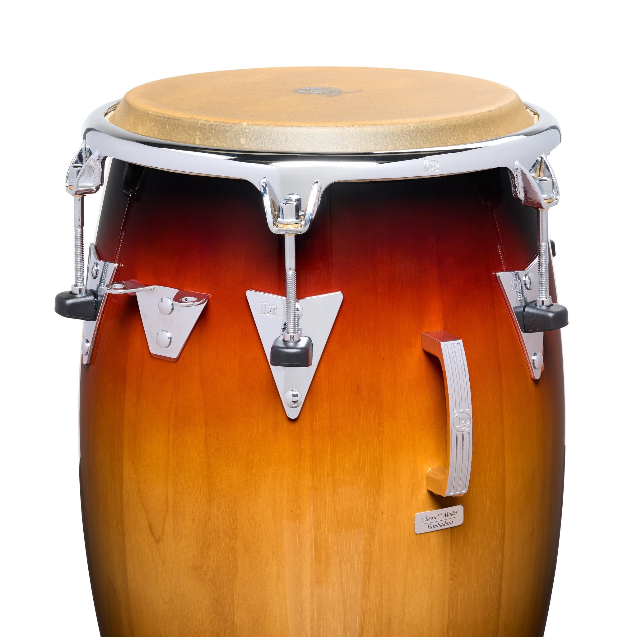 LP Classic Top-Tuning Wood Tumba with Chrome Hardware - 12.5" - Vintage Sunburst - Image 3