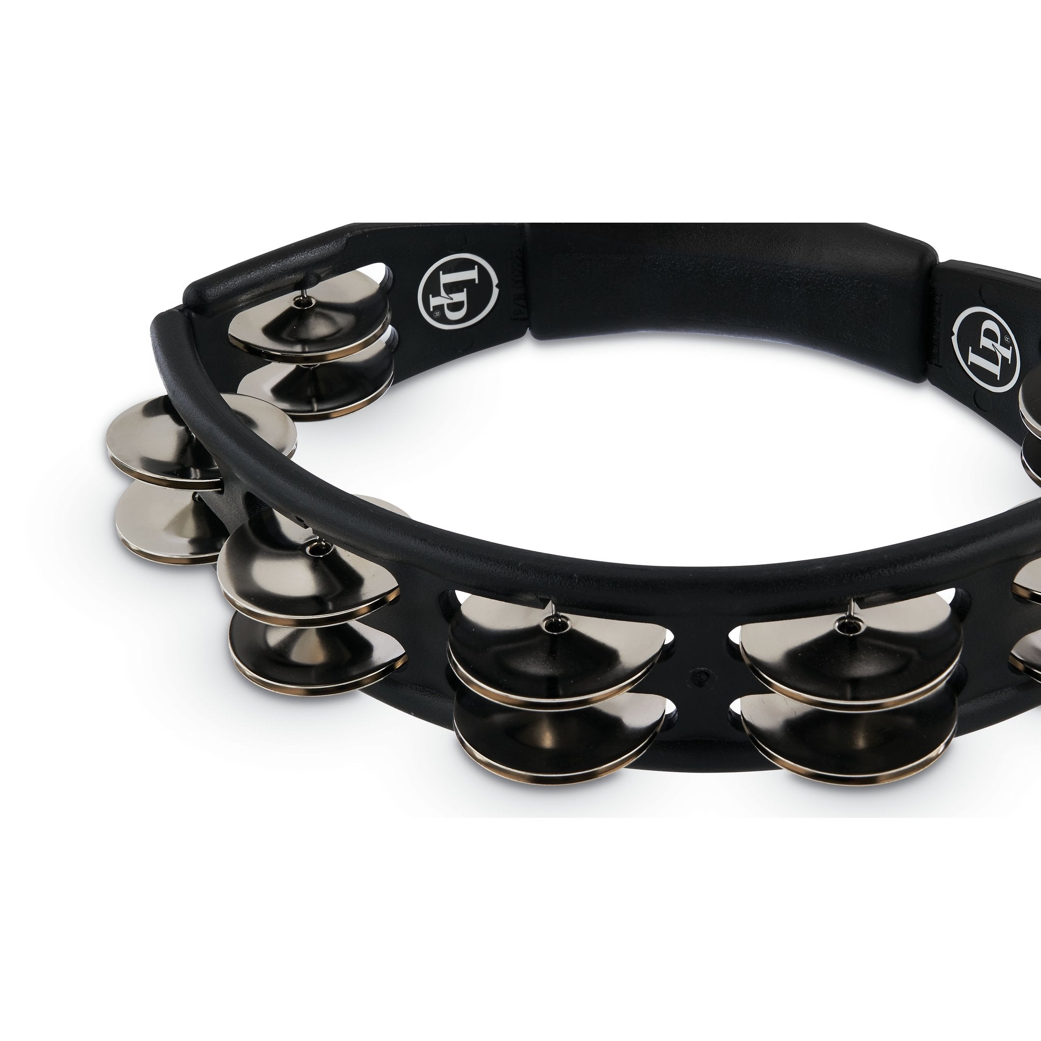 LP Cyclops Tambourine - Black With Steel Jingles (LP150) - Image 5