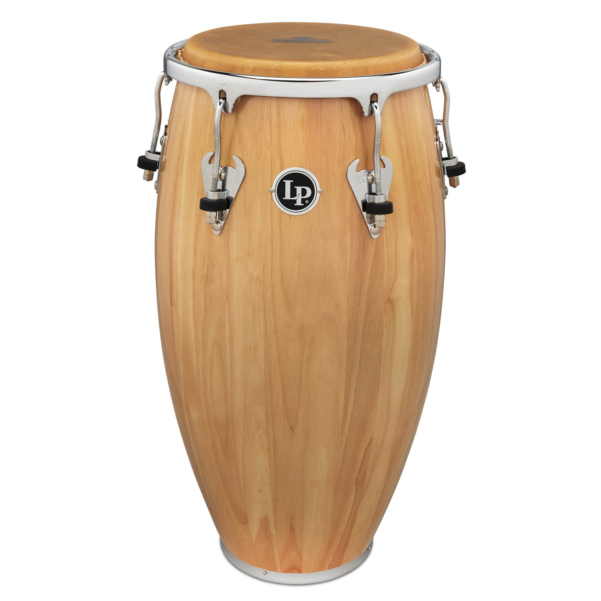 LP Matador Conga - 11.75" - Natural Wood with Chrome Hardware - Image 2