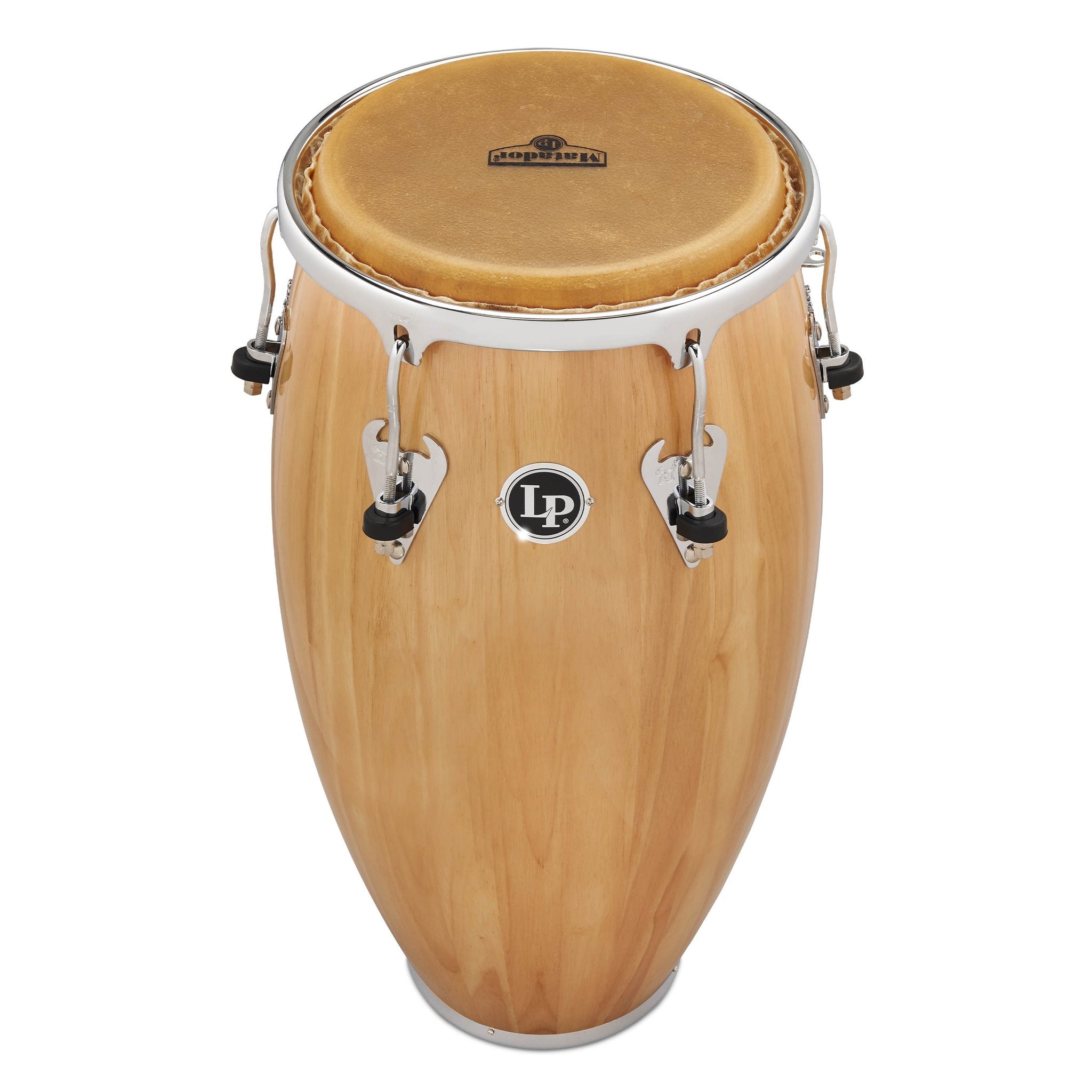 LP Matador Conga - 11.75" - Natural Wood with Chrome Hardware - Image 5