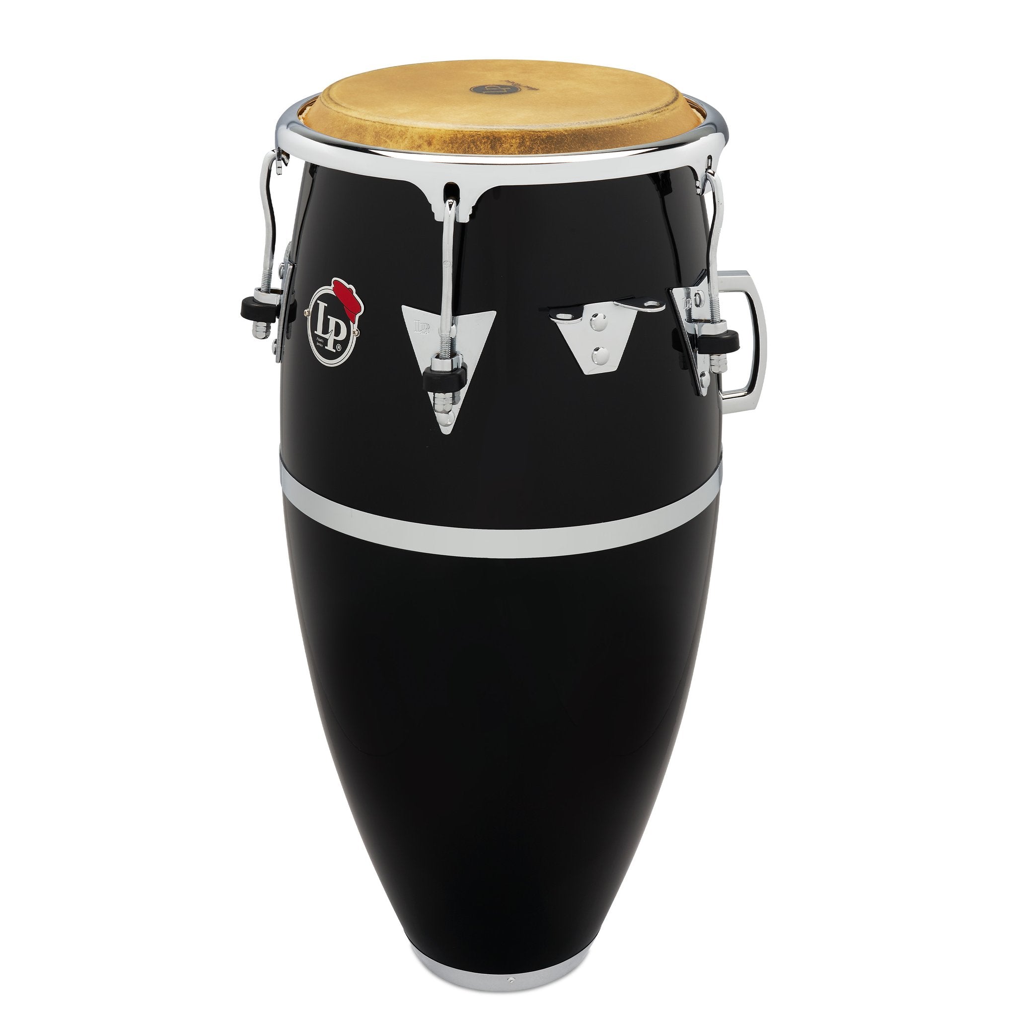 LP Patato Fiberglass Quinto - 11" - Black with Chrome Hardware - Image 4