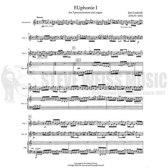 Laukvik-EUphonie I (SP)-B/V/C/X/M/4T/P/OR