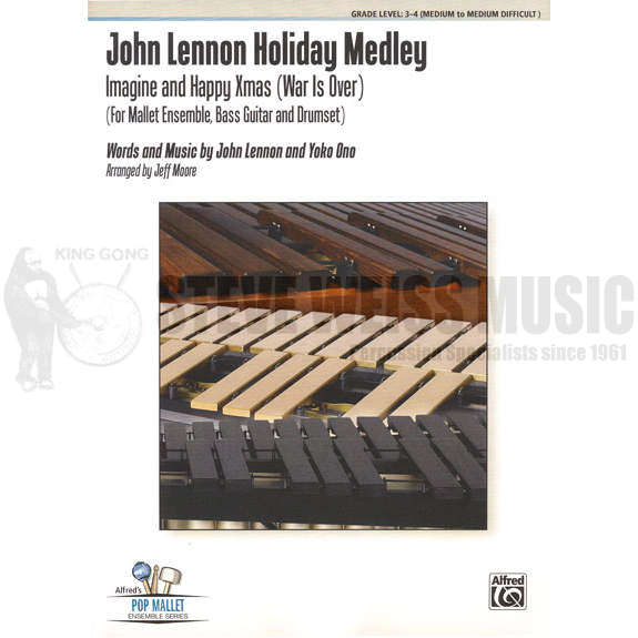 Lennon/Ono-John Lennon Holiday Medley arr. Moore (SP)-B/V /C/X/2M/DS/BG