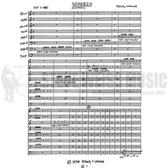Leonard-Scherzo(SP)-P/B/V/C/X/3M/T OS