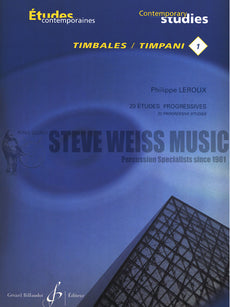 Leroux-20 Progressive Studies for Timpani 1
