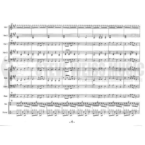 Lipner-City Soca(SP)-2V/3M/opt. BM/P/opt. Steel drums-opt. CB