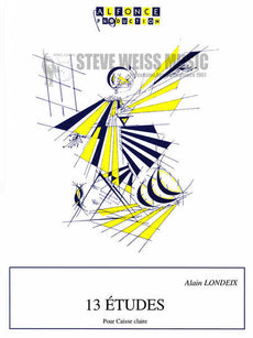 Londeix-13 Etudes for Snare Drum