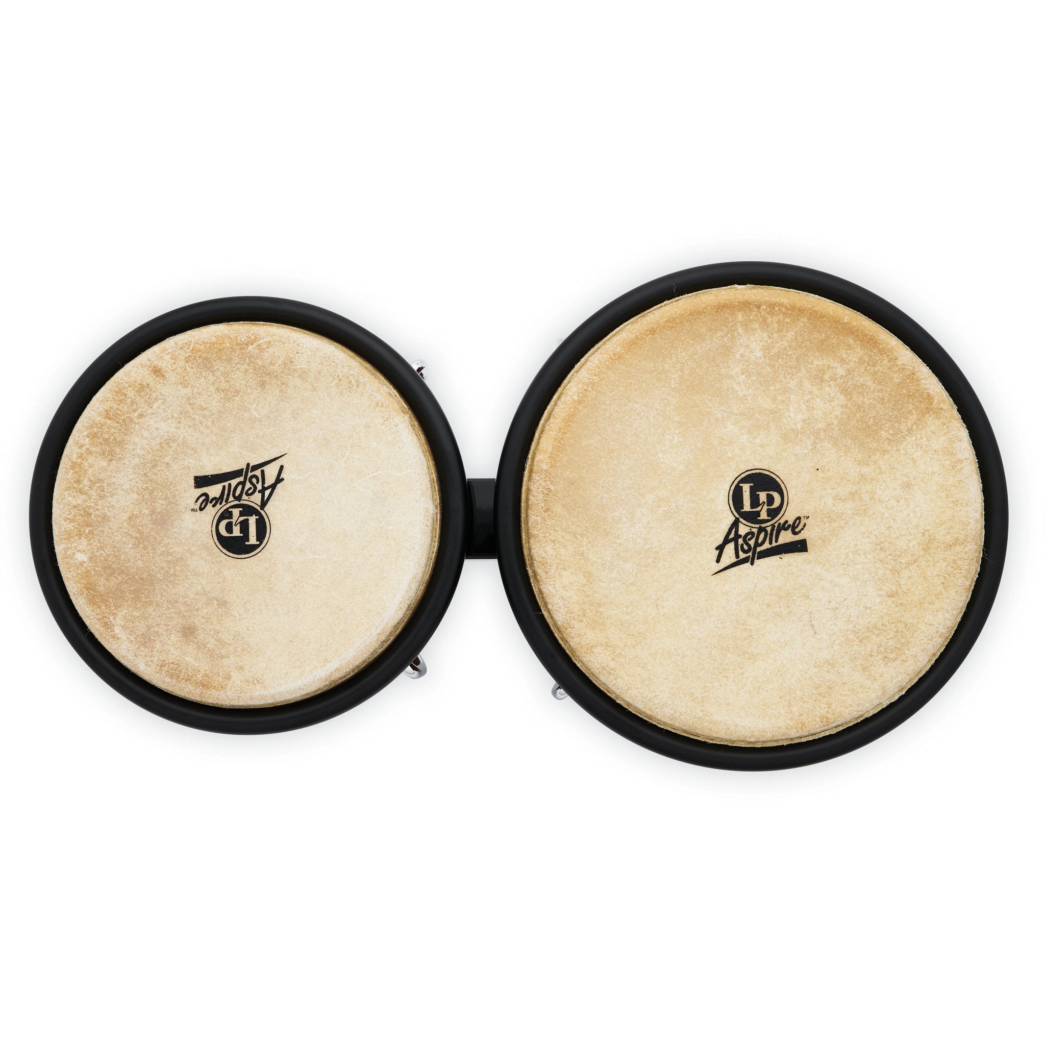 LP Aspire Bongos Vintage Sunburst Logo Top Angle