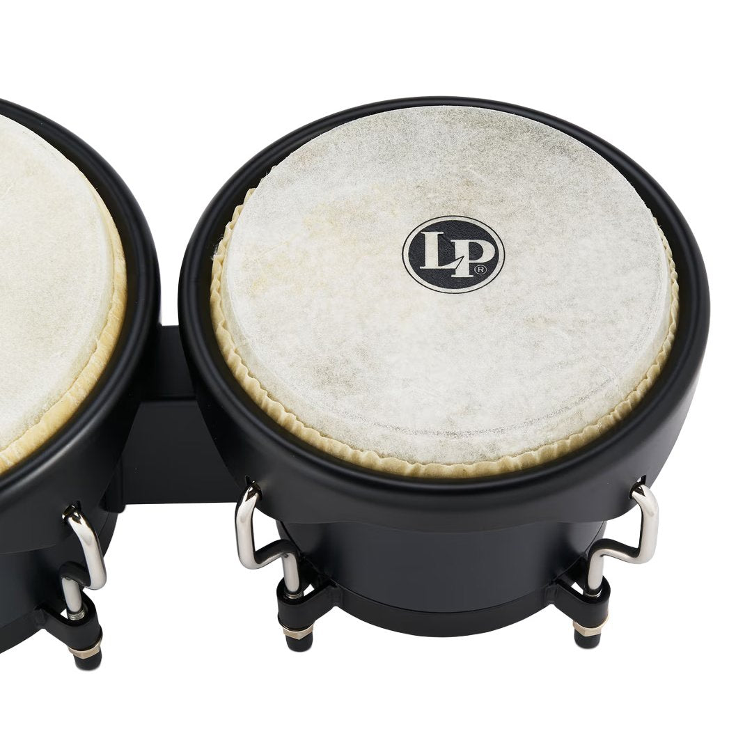 LP Discovery Series Bongos Onyx 6.5" Macho Drumhead Closeup