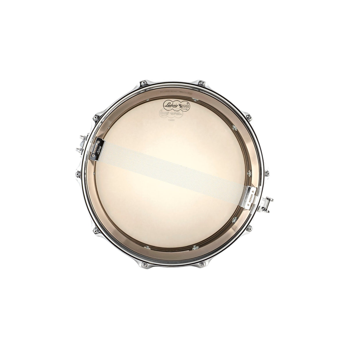 Ludwig Black Beauty Supraphonic Hammered Snare Drum with Tube Lugs - 14x5 LB416KT Snare Wires