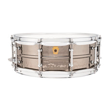 Ludwig Black Beauty Supraphonic Hammered Snare Drum with Tube Lugs - 14x5 LB416KT