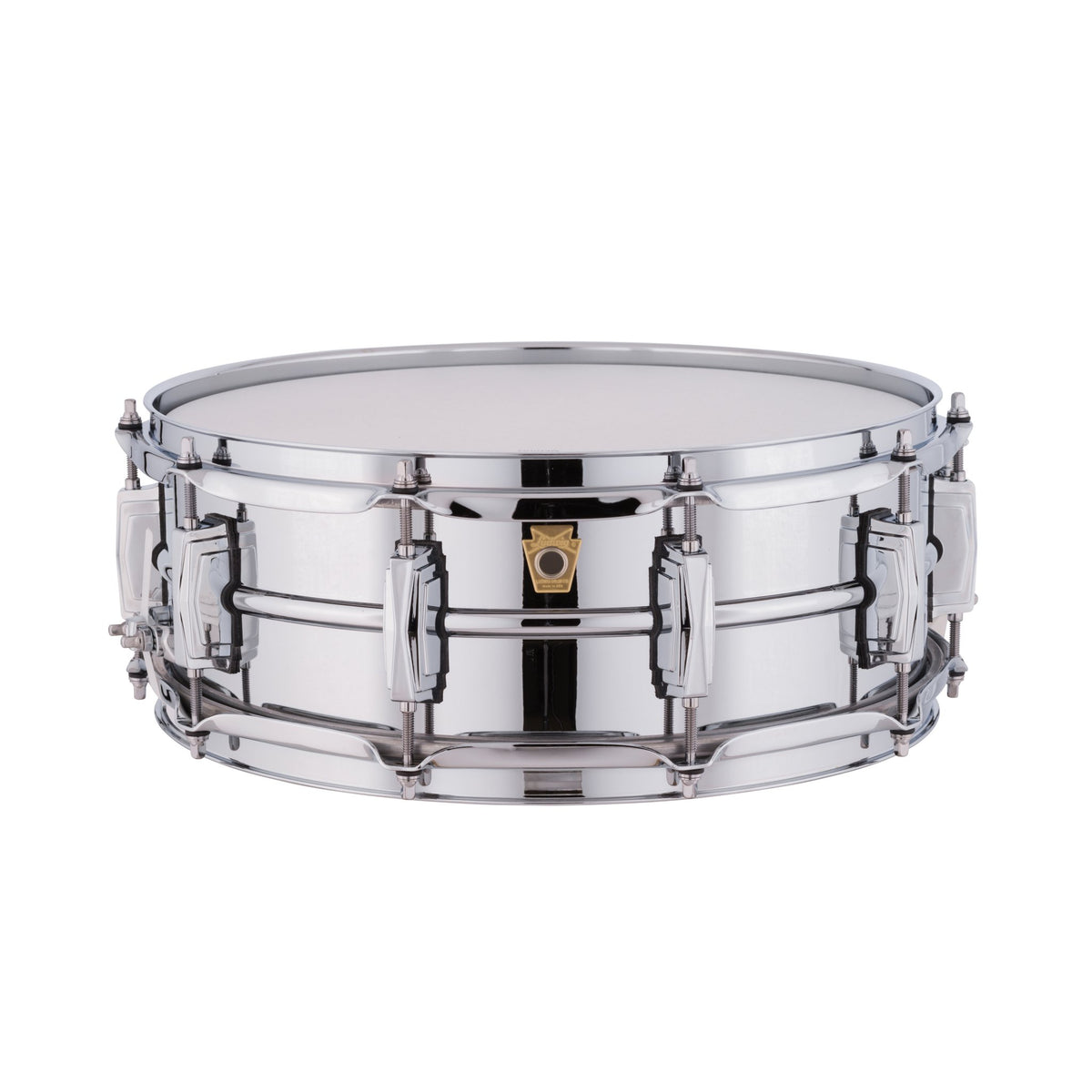 Ludwig Chrome Plated Aluminum Supraphonic Snare Drum - 14x5 LM400