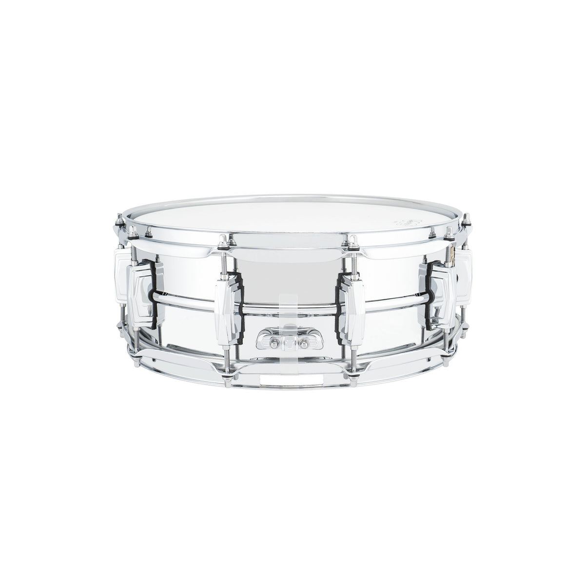 Ludwig Chrome Plated Brass Supra-Phonic Snare Drum - 14x5 LB400B Butt Plate