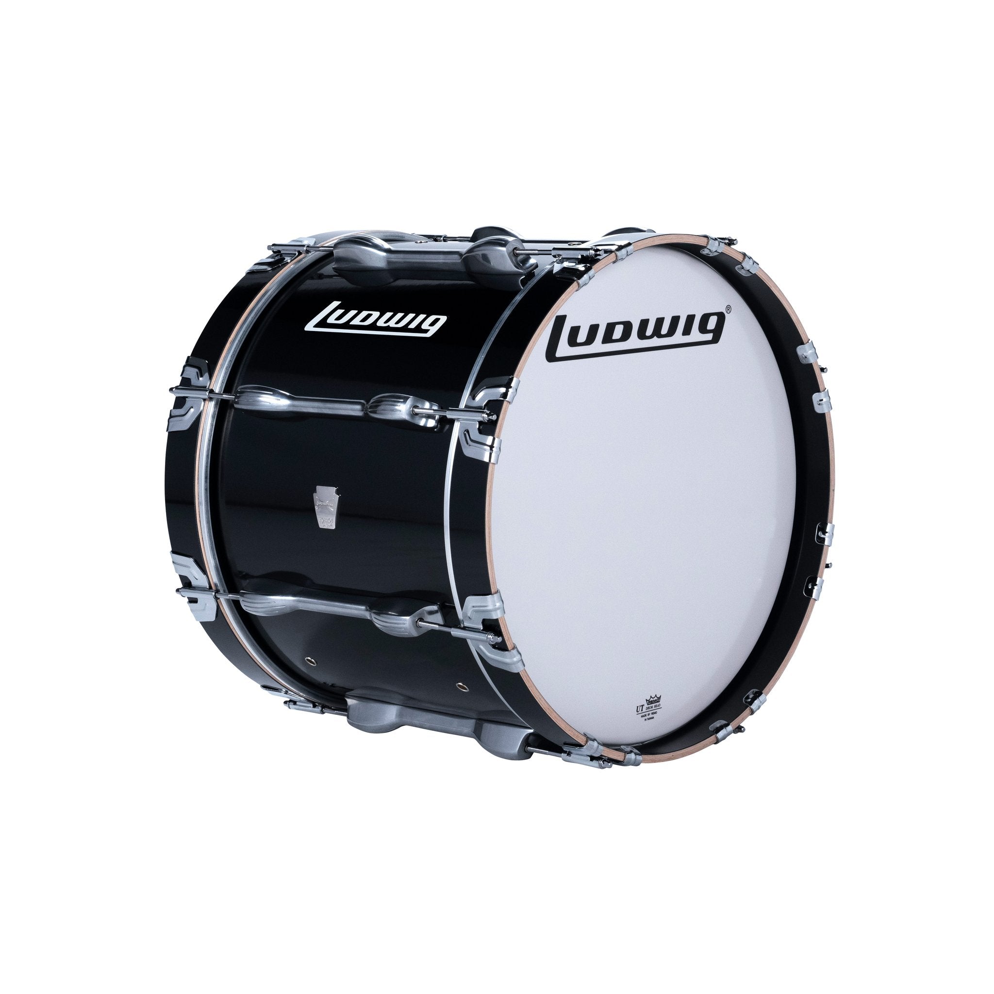 Ludwig Ultimate 2 Marching Bass Drum - 18x14 Black
