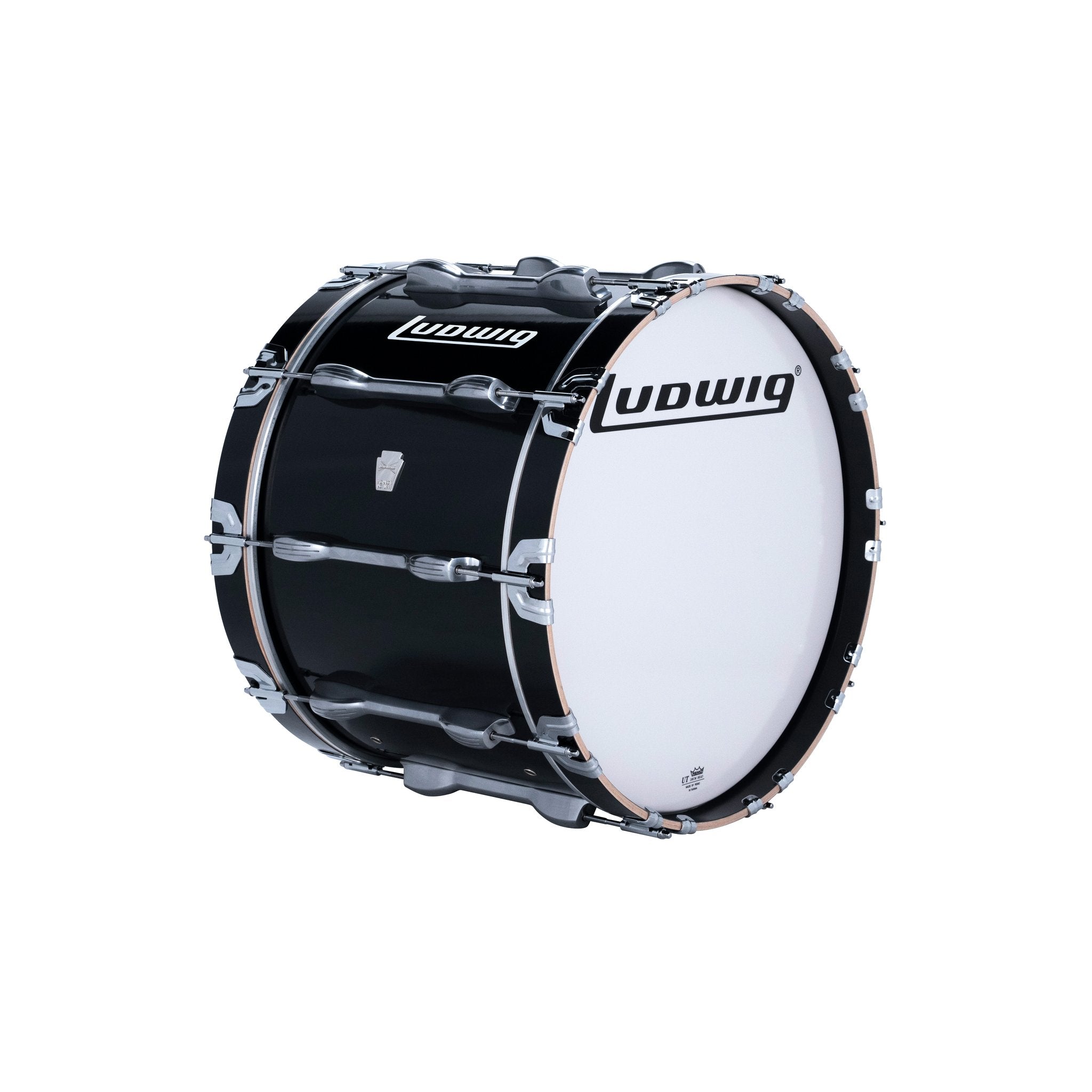 Ludwig Ultimate 2 Marching Bass Drum - 20x14 Black