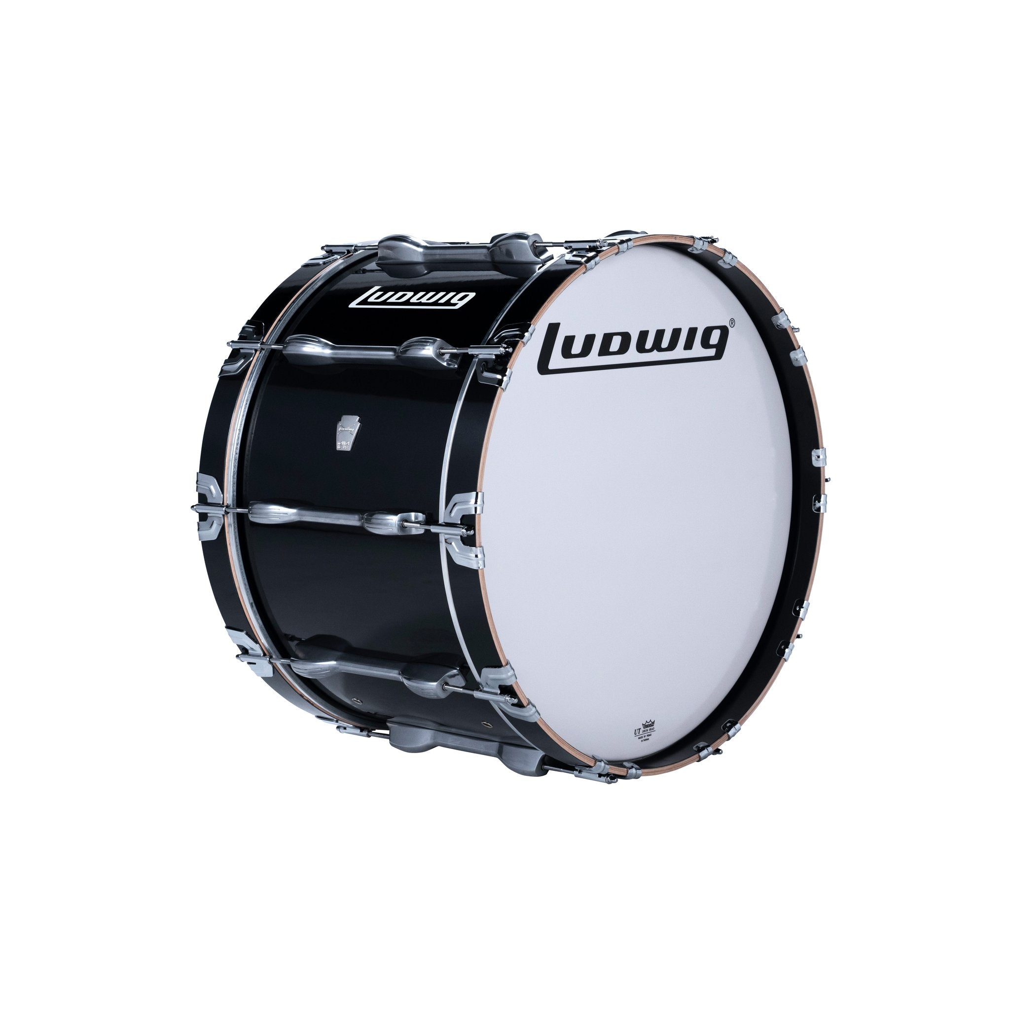 Ludwig Ultimate 2 Marching Bass Drum - 22x14 Black