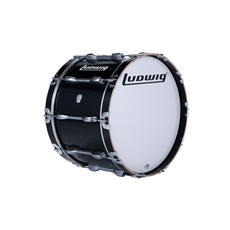 Ludwig Ultimate 2 Marching Bass Drum - 22x14 Black