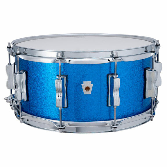 Ludwig NeuSonic Snare Drum Blue Super Sparkle - 14x6.5
