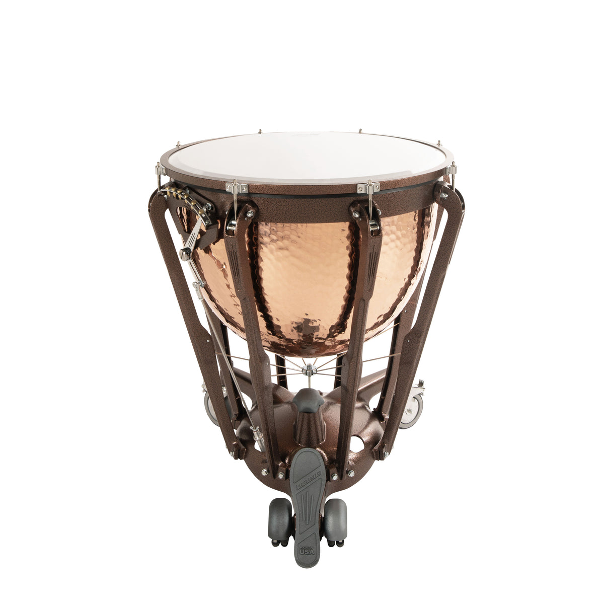 Ludwig Professional Series Hammered Copper Timpani with Gauge - 26" - Image 1