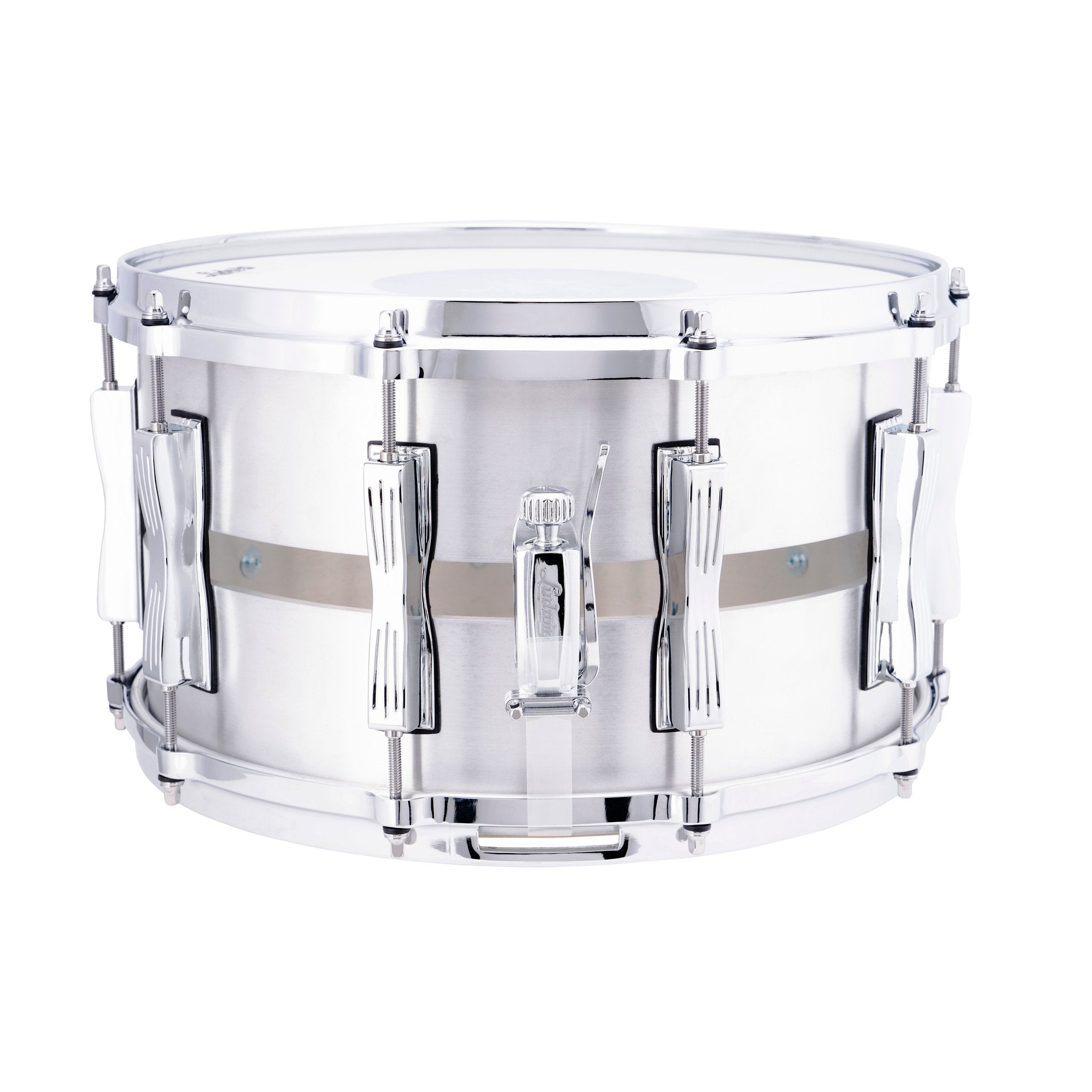 Ludwig Slotted Coliseum Aluminum Snare Drum - 14x8 L903XXCA Throw Off