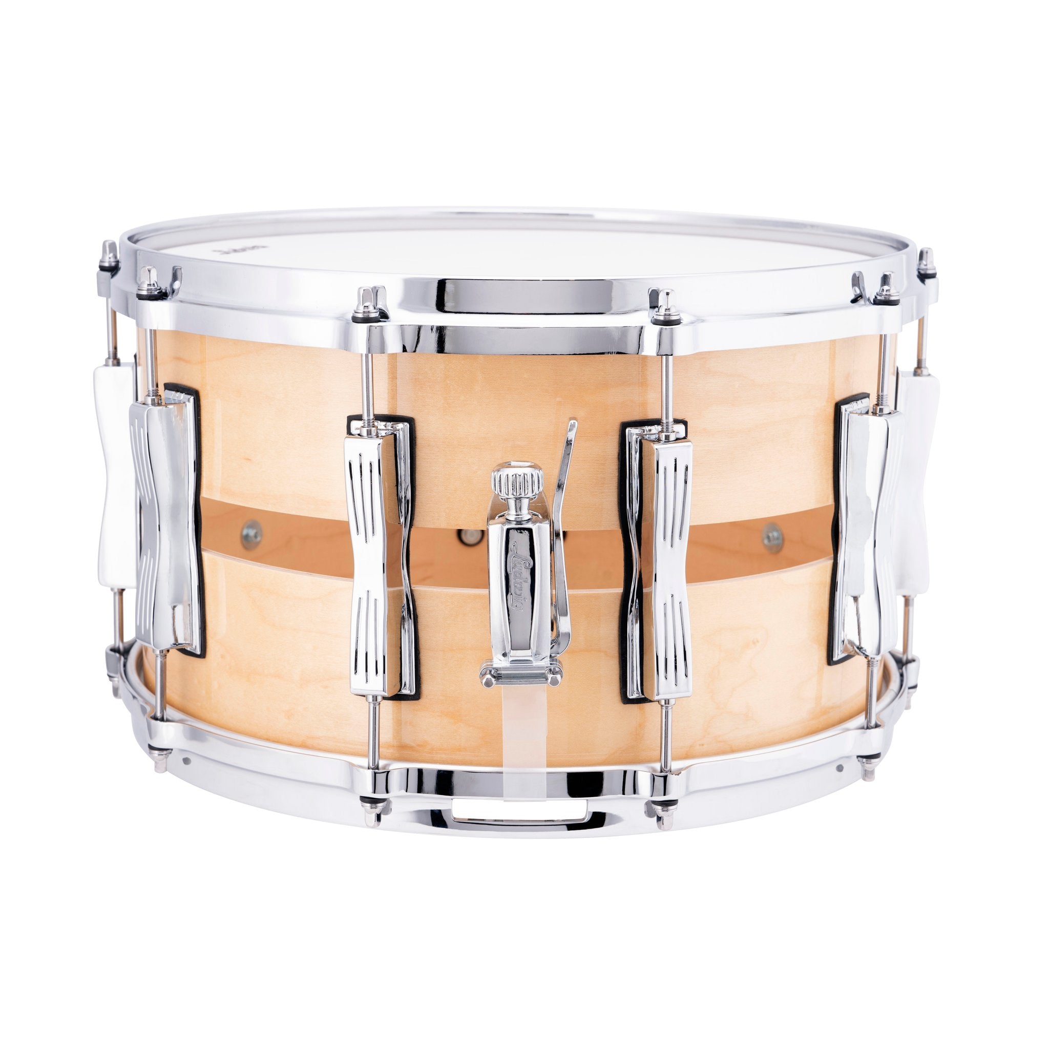 Ludwig Slotted Coliseum Maple Snare Drum - 14x8 L903XX0N Throw Off