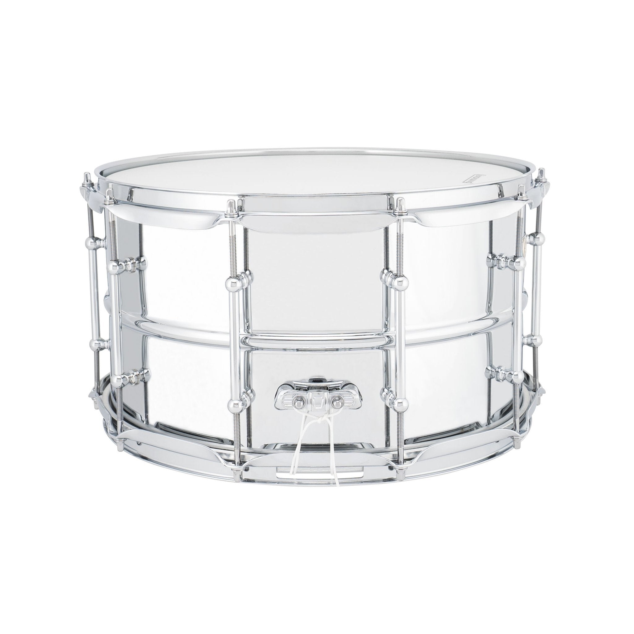 Ludwig Supralite Steel Snare Drum - 14x8 Butt Plate