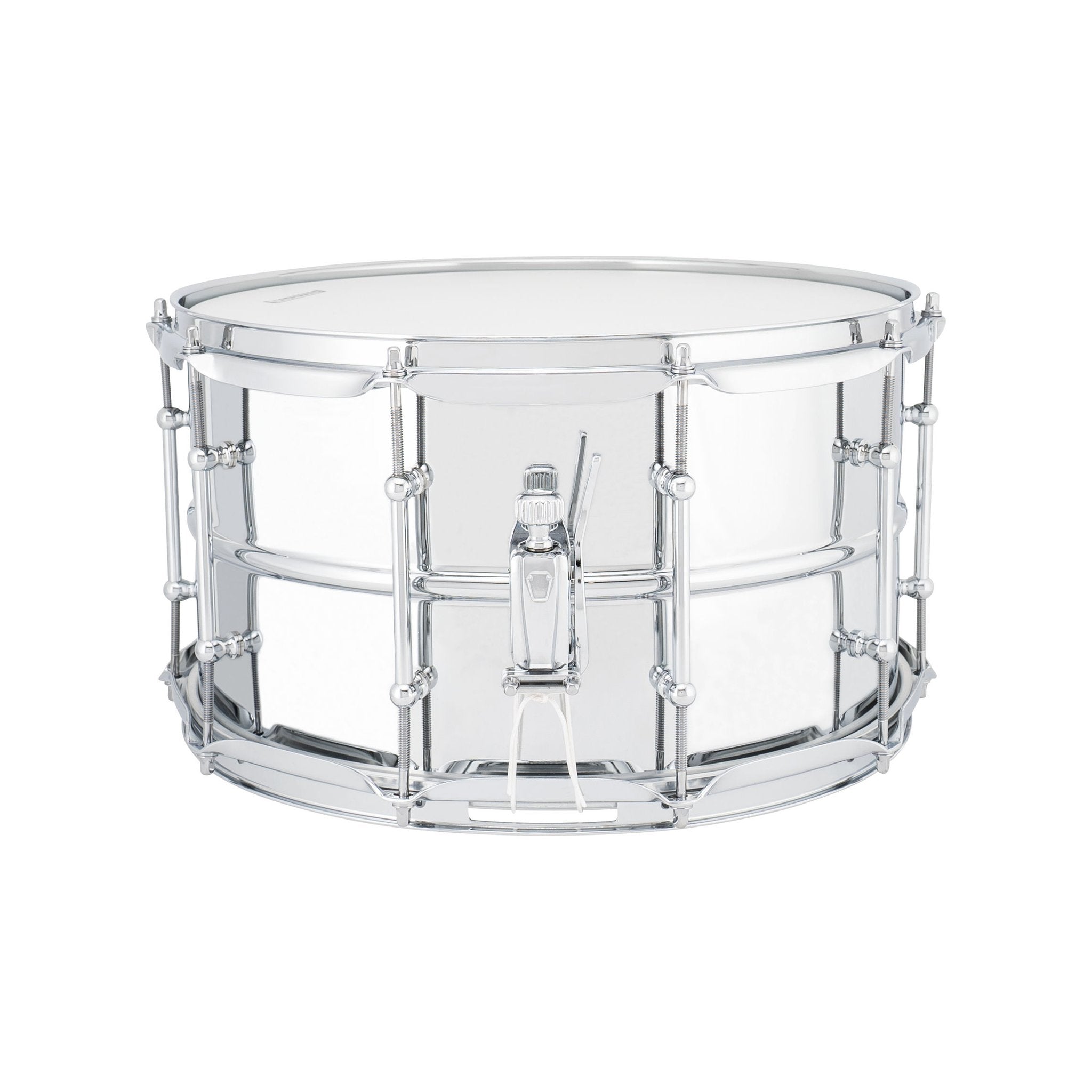 Ludwig Supralite Steel Snare Drum - 14x8 Throw Off