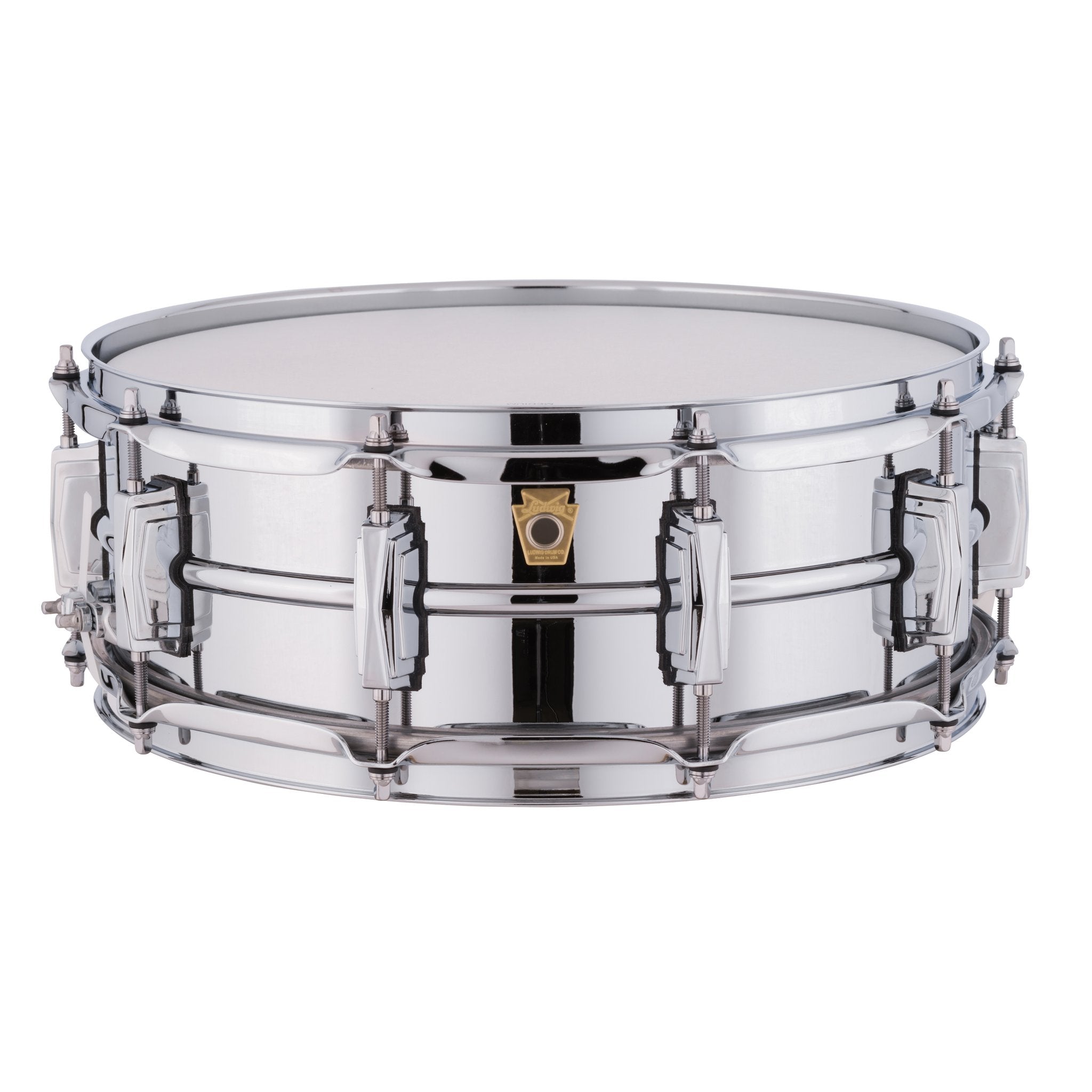Ludwig Supraphonic Aluminum LM400 Snare Drum - 14" x 5" sp
