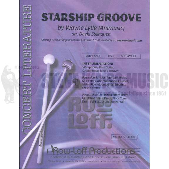 Lytle-Starship Groove arr. Steinquest (SP)-V/2M/P/BG