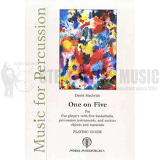 Macbride-One on Five (performance instructions)- Basketballs/other objects and materials